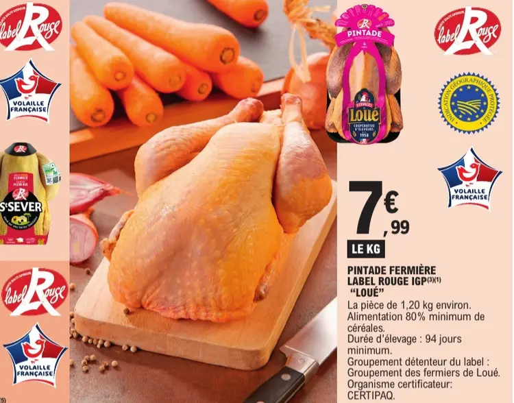 Offre: Pintade fermière