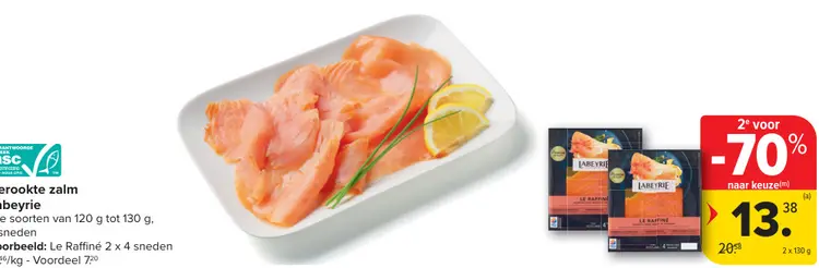 Promotie: Gerookte zalm