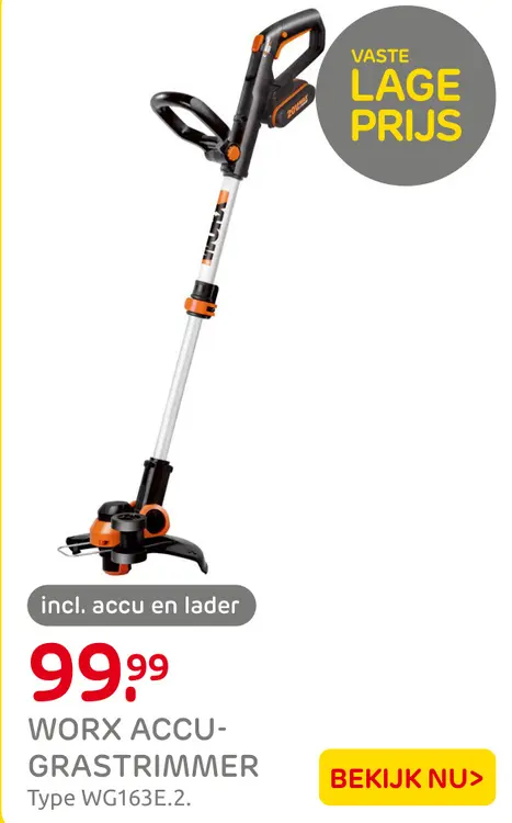 Aanbieding: Accu-grastrimmer