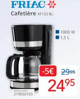 Offre: Cafetière KF153 BL