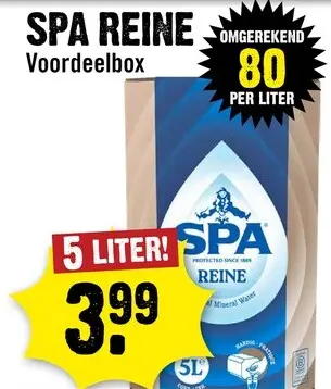 Aanbieding: Spa Reine Voordeelbox