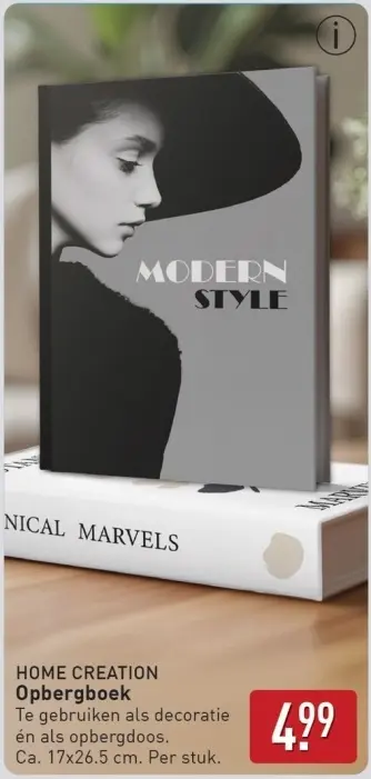 Aanbieding: Opbergboek