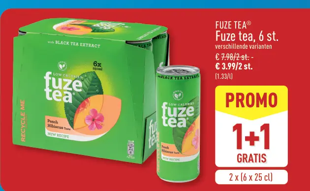 Promotie: Fuze tea
