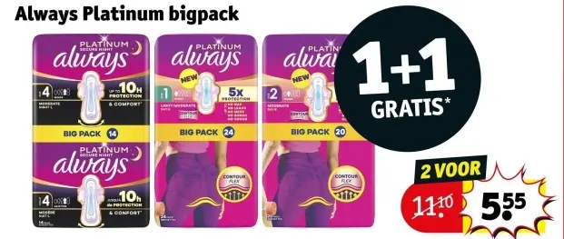 Aanbieding: Platinum bigpack
