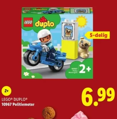 Aanbieding: DUPLO 10967 Politiemotor