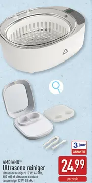 Aanbieding: AMBIANO® Ultrasone reiniger