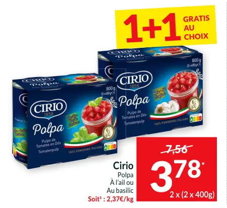 Offre: Polpa