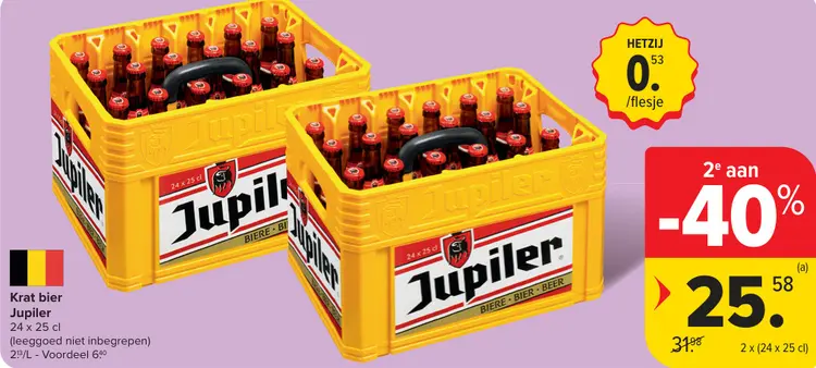 Promotie: Krat bier