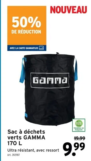 Offre: Sac à déchets verts