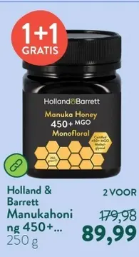 Aanbieding: Holland & Barrett Manukahoni ng 450+