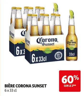 Promotie: Bière Corona sunset