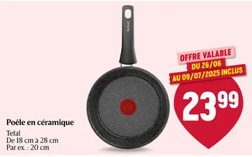Offre: Poêle en céramique