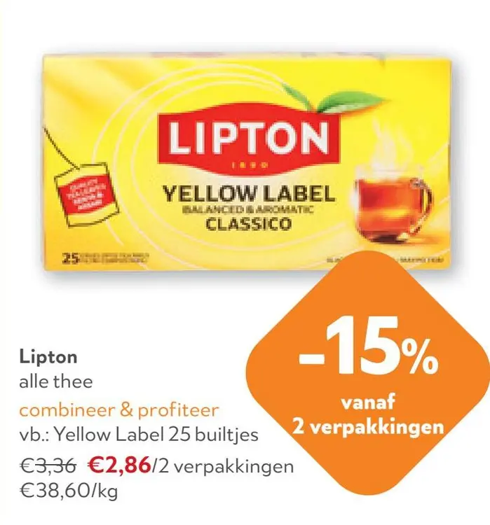 Aanbieding: alle thee