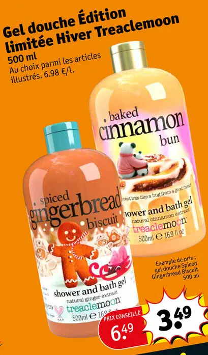 Offre: Gel douche Édition limitée Hiver