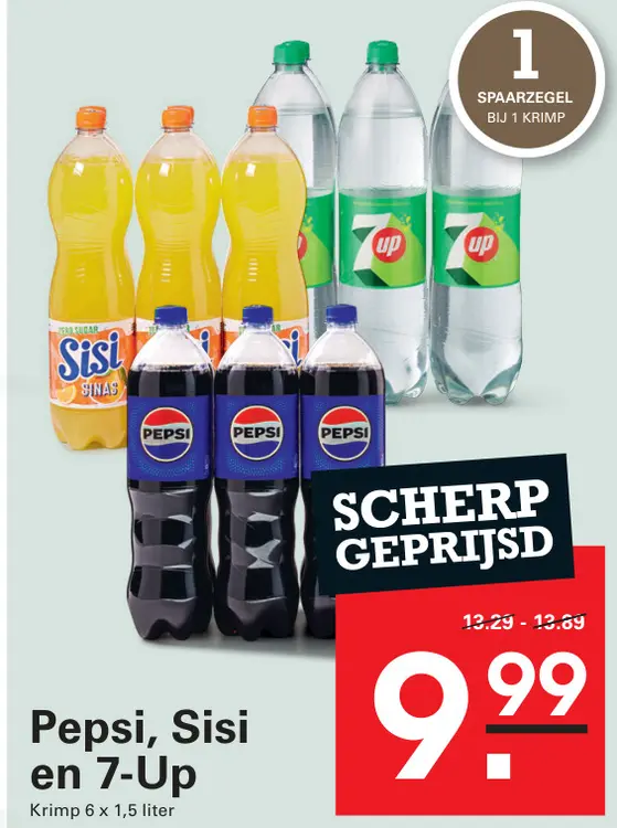 Aanbieding: Pepsi, Sisi en 7-Up