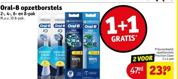 Aanbieding: Oral-B opzetborstels
