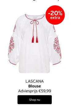 Aanbieding: LASCANA Blouse