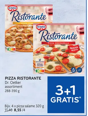 Promotie: Pizza ristorante