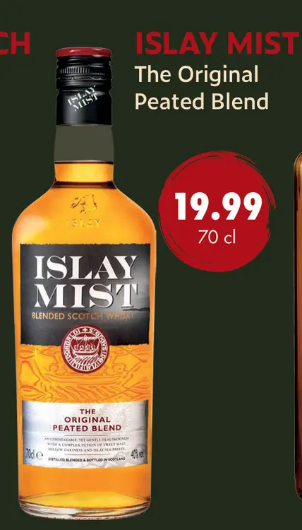Aanbieding: Islay Mist The Original Peated Blend