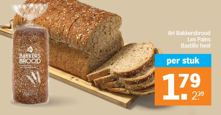Aanbieding: Bakkersbrood Les Pains Bastille heel