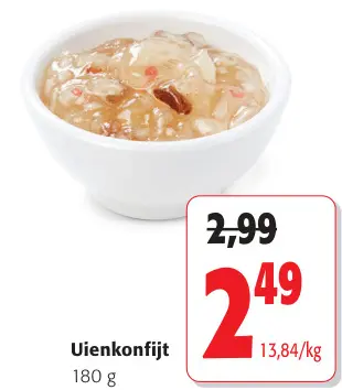 Promotie: Uienkonfijt