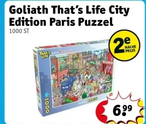 Aanbieding: That's Life City Edition Paris Puzzel