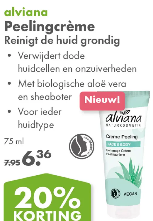 Aanbieding: Peelingcrème