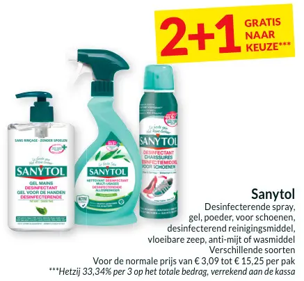 Promotie: Sanytol 
