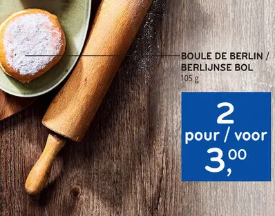 Offre: Boule de Berlin / Berlijnse bol
