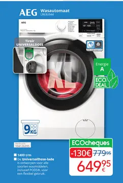 Aanbieding: AEG Wasautomaat