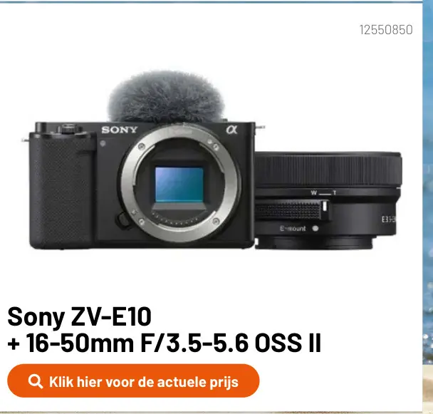 Promotie: Zv-e10