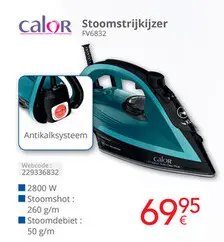 Promotie: Stoomstrijkijzer