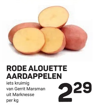 Aanbieding: Rode Alouette aardappelen