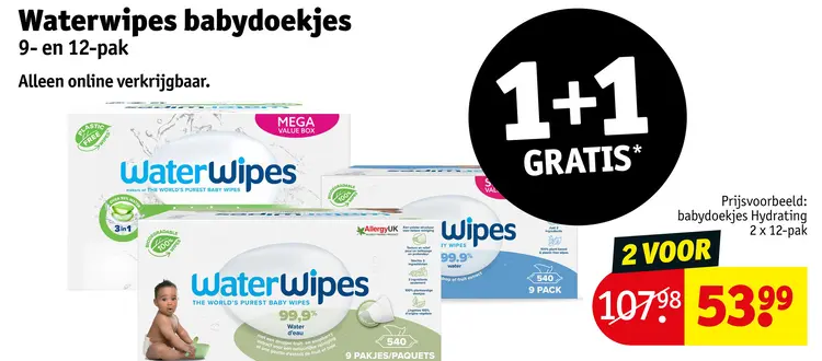 Aanbieding: Babydoekjes