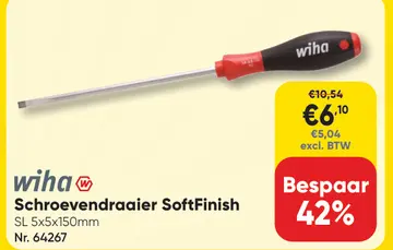 Aanbieding: Schroevendraaier SoftFinish