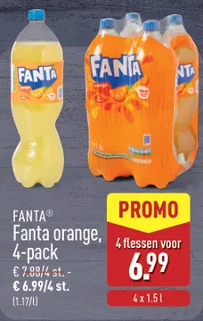 Aanbieding: Fanta orange