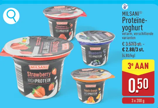 Promotie: Proteïne-yoghurt