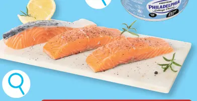Offre: Filet de saumon frais avec peau