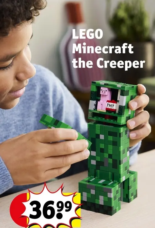 Aanbieding: LEGO Minecraft the Creeper