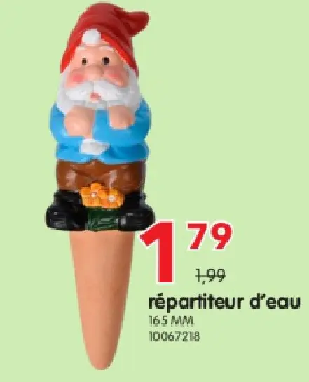Offre: répartiteur d'eau