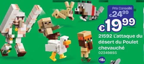Offre: L'attaque du désert du Poulet chevauché