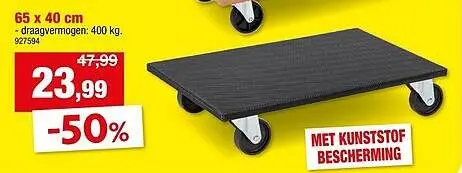 Promotie: Verhuisplaat