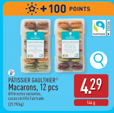 Offre: Macarons