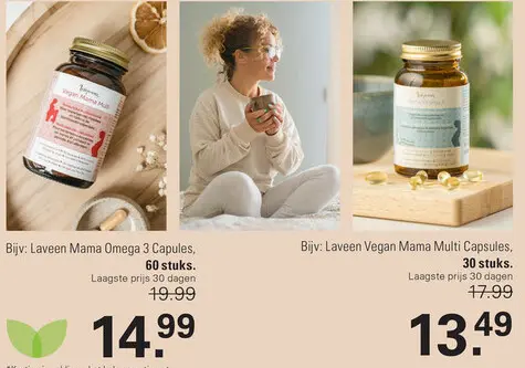 Aanbieding: Laveen Mama Omega 3 Capules