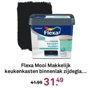 Aanbieding: Flexa Mooi Makkelijk keukenkasten binnenlak zijdegla..