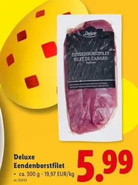 Promotie: Eendenborstfilet