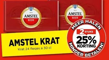 Aanbieding: Amstel krat