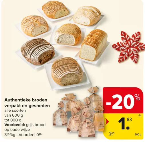 Promotie: Authentieke broden