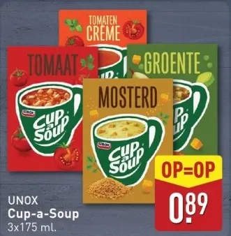 Aanbieding: UNOX Cup-a-Soup