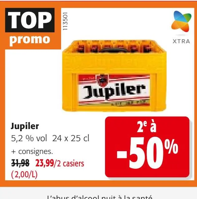 Offre: Jupiler